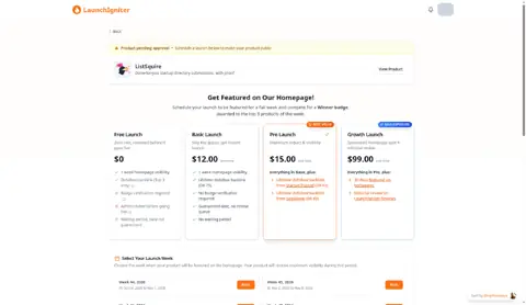 Screenshot: LaunchIgniter