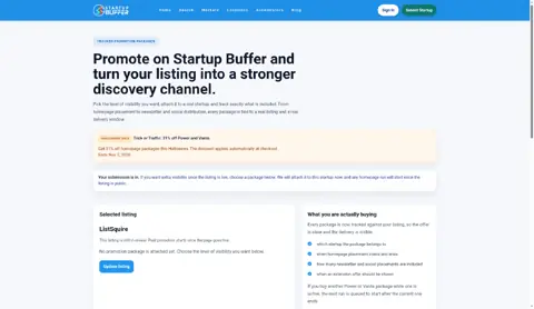 Screenshot: Startup Buffer